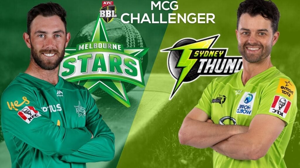 Sydney Thunders VS Sydney Stars BBL Match 8 Dream 11 प्रिडिक्शन in hindi, फैंटेसी टिप्स, संभावित प्लेइंग Xl, पिच रिपोर्ट, और अन्य जानकारी।